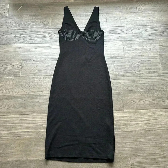 🔥Zara🔥 | Black chic  column maxi dress - Picture 3 of 11